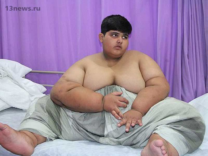 Самый толстый ребёнок из Пакистана. 10 лет, 200 кг и испорченная жизнь?
