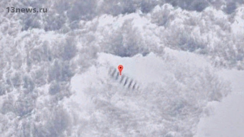 Гигантская лестница обнаружена в Антарктиде