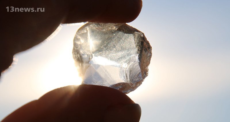Исследователи нашли алмаз с с инопланетным льдом внутри