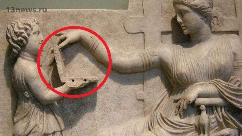 На древнейшей статуе нашли изображение ноутбука