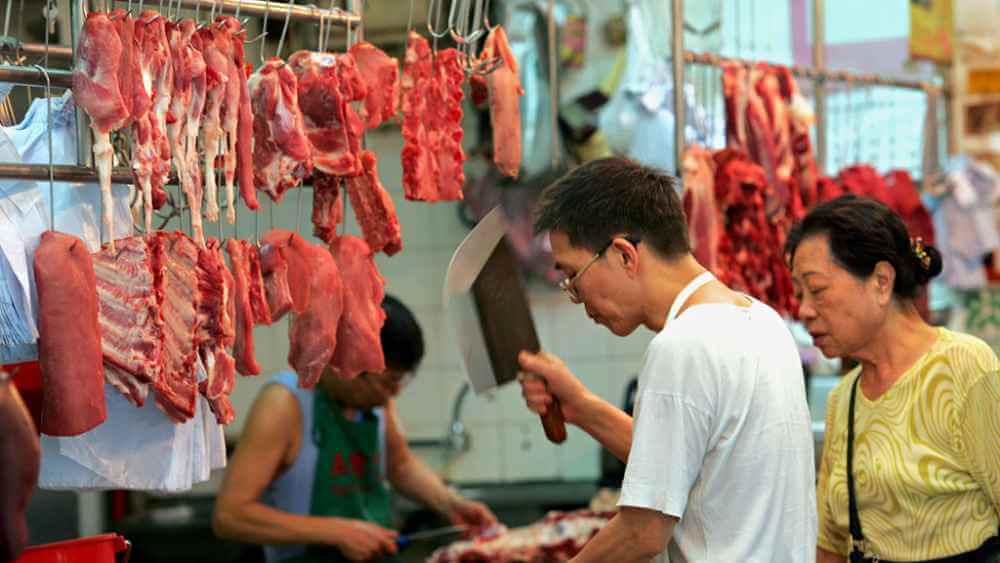 Употребление мяса приводит к 75 000 смертей в Китае в год из-за загрязнения окружающей среды