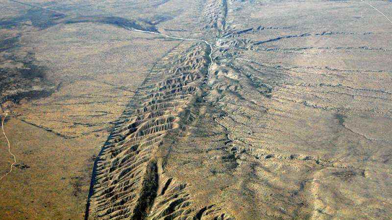 Линии разломов могут подсказать риск возникновения будущих землетрясений