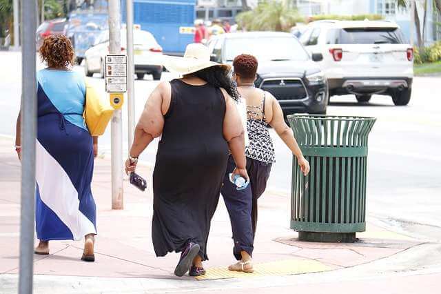 Ожирение может привести к снижению функции легких у женщин в пременопаузе и постменопаузе