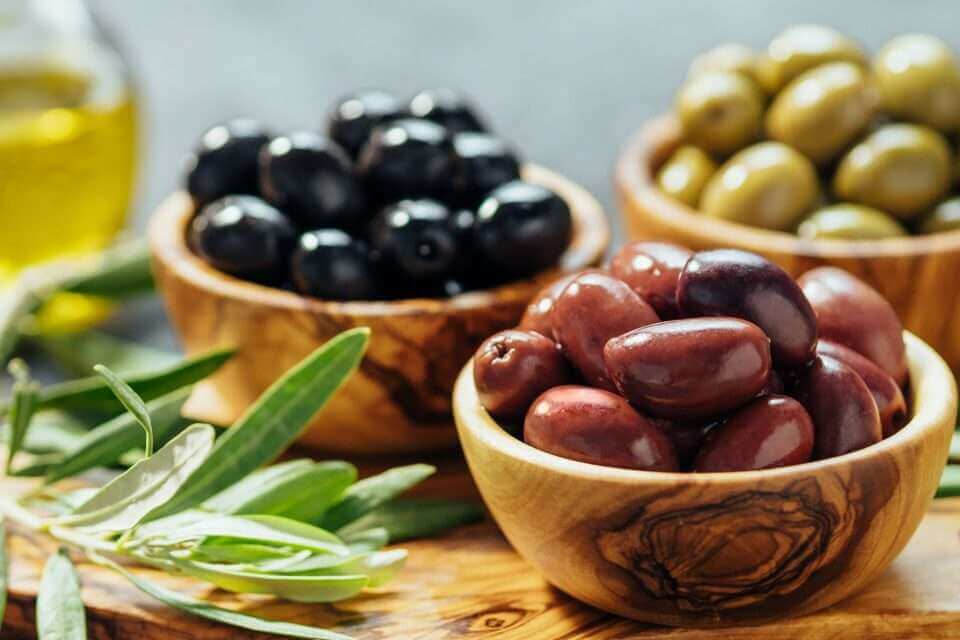 Сорта оливок содержат разное количество антиоксидантов