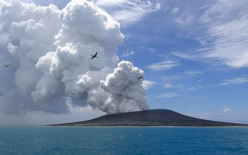 Вулкан Тонга окажет меньшее охлаждающее воздействие на изменение климата, чем предполагалось ранее