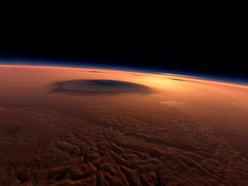 Новые доказательства наличия жидкой воды под южной полярной ледяной шапкой Марса